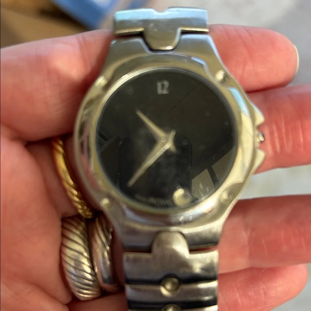 Movado museum men’s Black and Silver - Picture 2 of 6